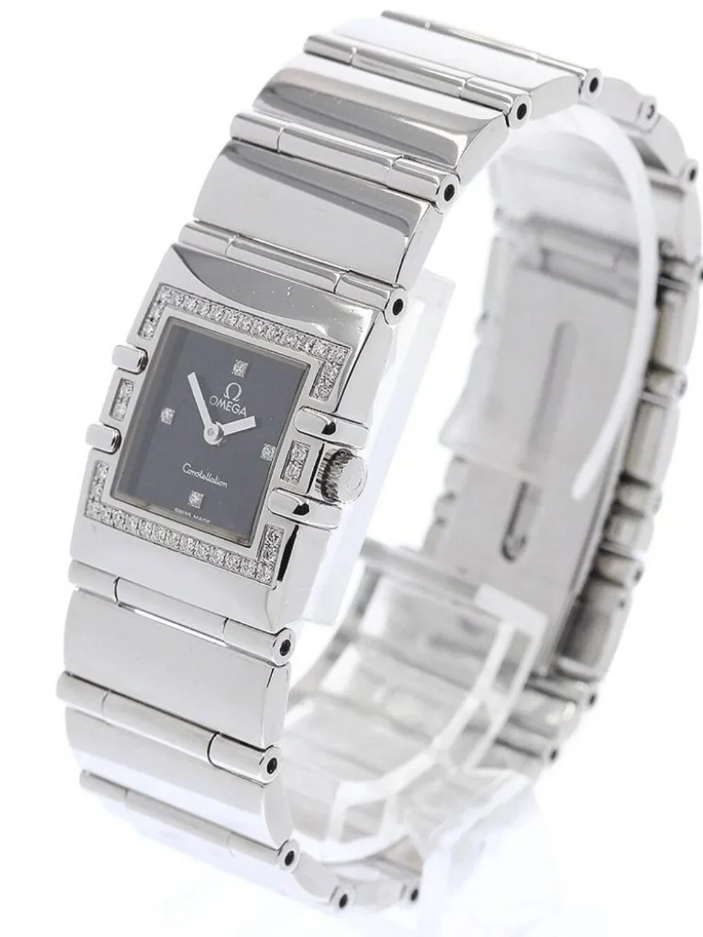 OMEGA Constellation Carre Quadra 1528.46 Quartz Ladies Watch_934273